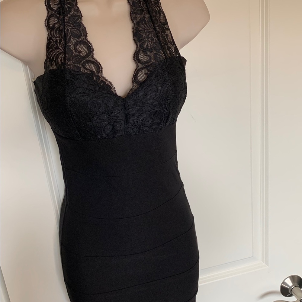 NWT Small Lace Padded Bust Bandage Dress - Picture 7 of 14